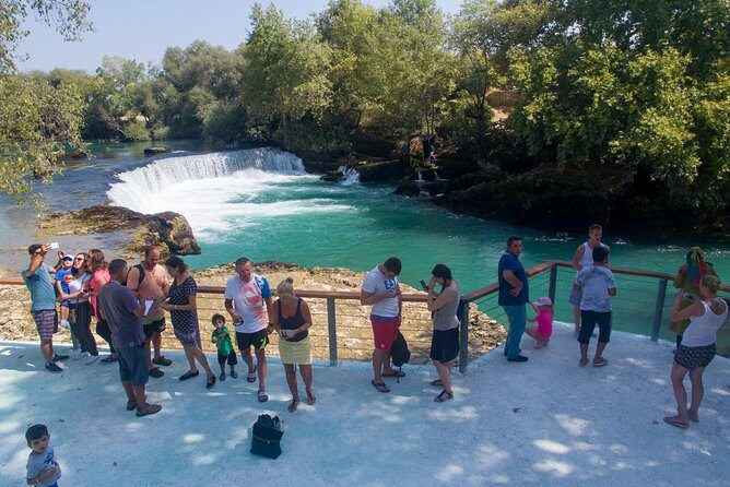 City of Side: Electric Catamaran Cruise & Lunch & Waterfall - Green Canyon and Green Lake: the main event (catamaran + lunch)