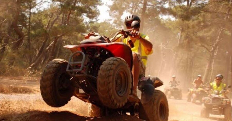 City of Side: Forest Quad-Bike Tour with Hotel Transfers - Training With the Instructor: From Nervous to in-Control