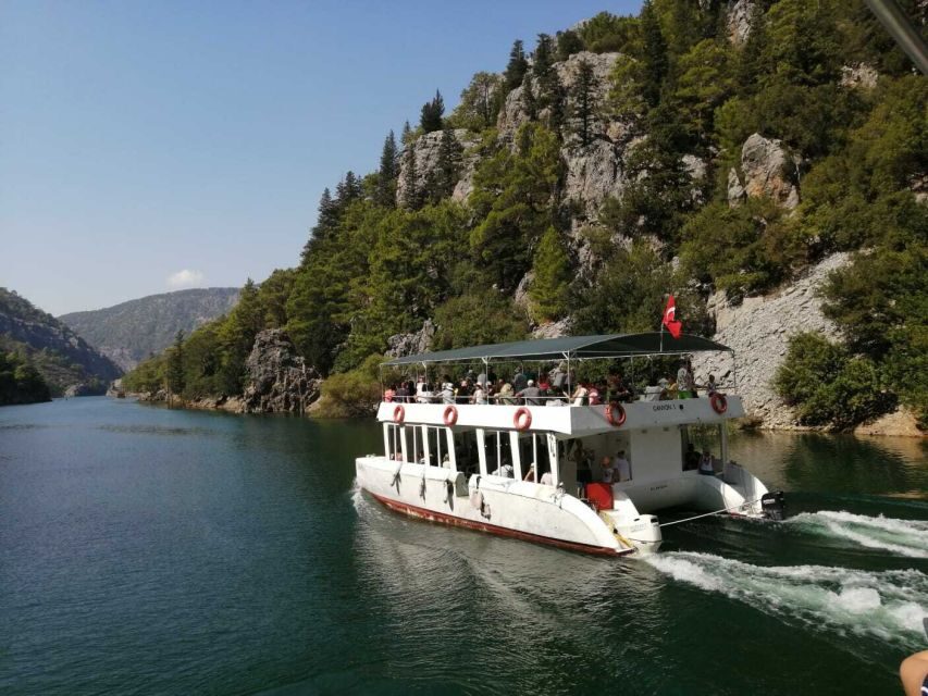City of Side: Green Canyon Boat Tour with Lunch and Drinks - From Side to Oymapınar Dam: setting the day in motion
