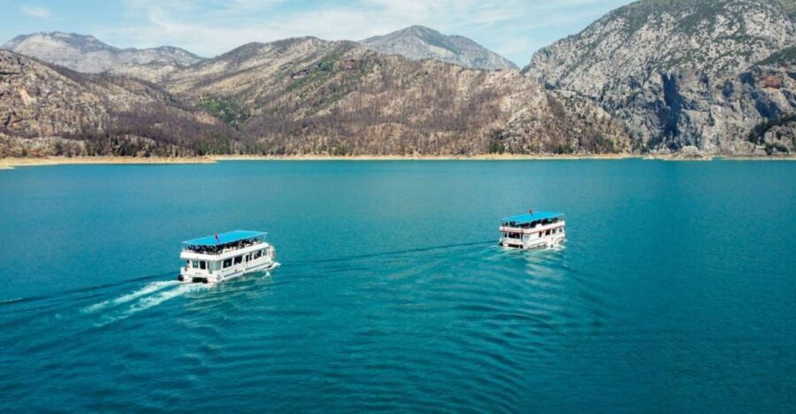 City of Side: Green Lake Boat and Cabrio Bus Tour - Oymapınar Dam and Green Canyon Views: Where the Big Scenery Happens