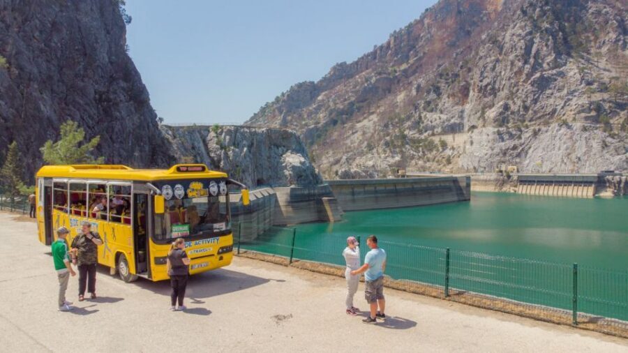 City of Side: Green Lake Boat and Cabrio Bus Tour - The 1-Hour Green Lake Boat Ride With Swimming Time