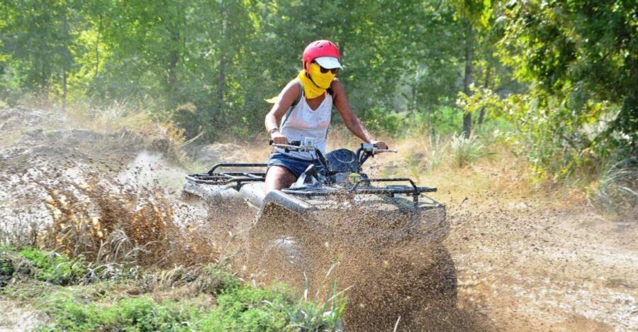 City of Side: Guided Quad Bike Riding Experience - The 15 km Ride: Tight Curves, Dust, and the Manavgat River Area