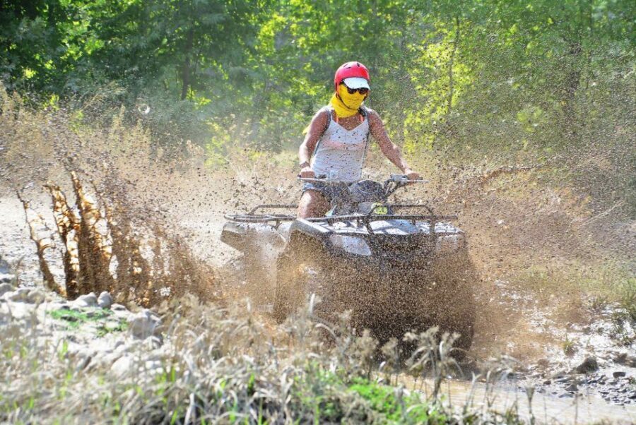 City of Side: Guided Quad Bike Riding Experience - Watching the Footage and Then Showering Off the Day