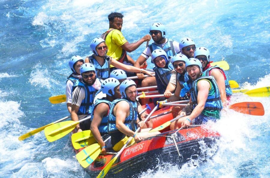 City of Side: Köprülü Canyon Rafting Tour with Lunch - Breaks that keep you fueled: pancakes, zipline options, and cool-down time