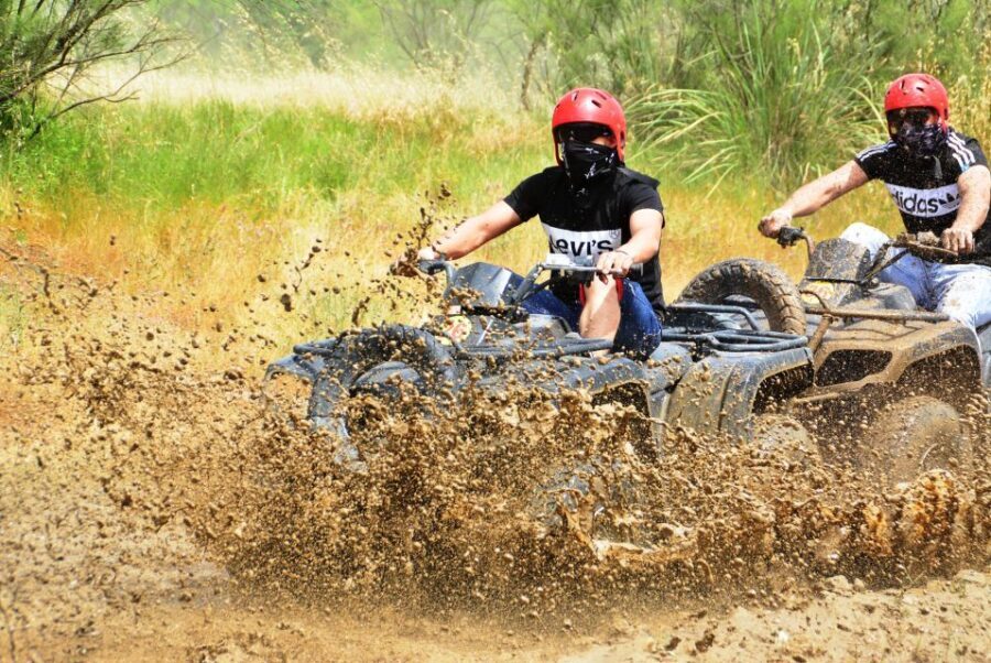 City of Side: Quad Safari Tour - The River Splash Break: Fun in the Water, Dust After