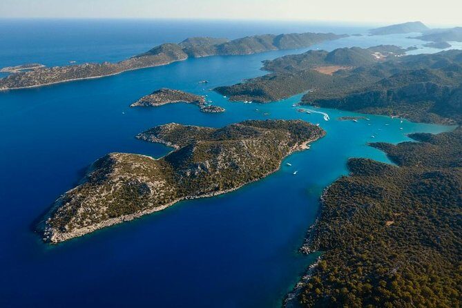 Deluxe Sunken City Boat Guided Tour From Kas - From Kas to Kekova: the first views and how the day starts