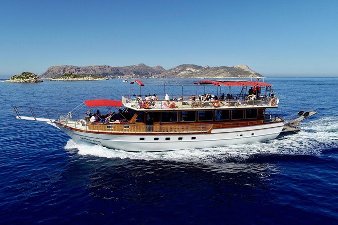 Deluxe Sunken City Boat Guided Tour From Kas - Seeing the Sunken City and ruins from the boat