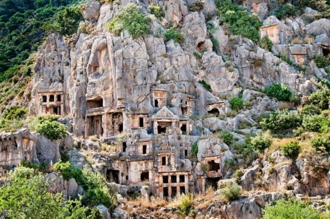 Demre Myra Kekova Sunken City - Myra and the Lycian rock-cut tombs: the stop that earns its place