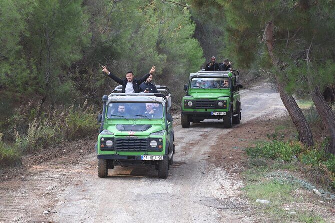 Discover the Taurus Mountains with Antalya Jeep Safari Tour - Guides, Humor, and Group Size: 40 Travelers Max