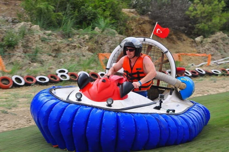 Experience Alanya's First Tourist Hovercraft Adventure! - The zipline add-on: included, but keep your expectations flexible