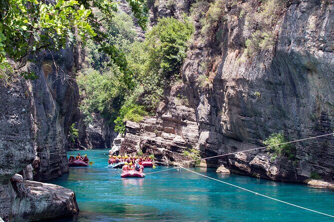 Family Rafting Trip at Köprülü Canyon Incl. Lunch from Alanya - Gear, Guides, and English Support