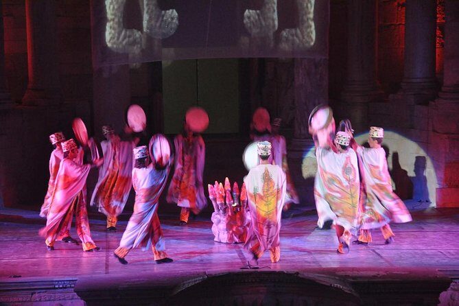 Fire of Anatolia at Gloria Aspendos Arena from Antalya - The Fire of Anatolia Show: Turkish Dance, Drums, and Costume Impact