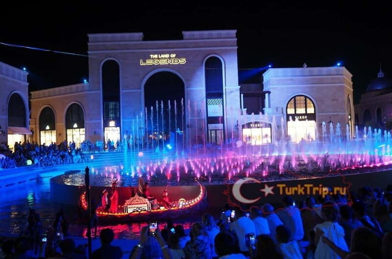 From Alanya, Side, Antalya: The Land of Legends Night Show - The Land of Legends Night Show: what makes it work for families