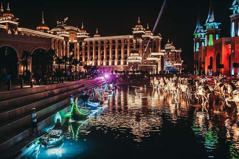 From Alanya, Side, Antalya: The Land of Legends Night Show - Your free time at the complex: water park, hotel vibes, and shopping