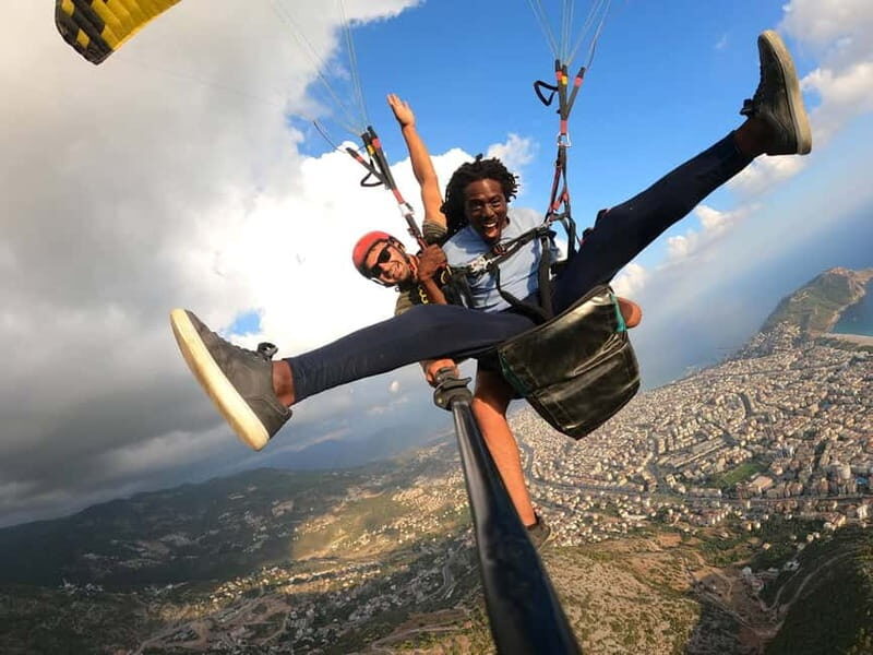 From Antalya: Alanya Paragliding Experience with Beach Visit - From Antalya pickup to Alanya launch: the day starts in motion