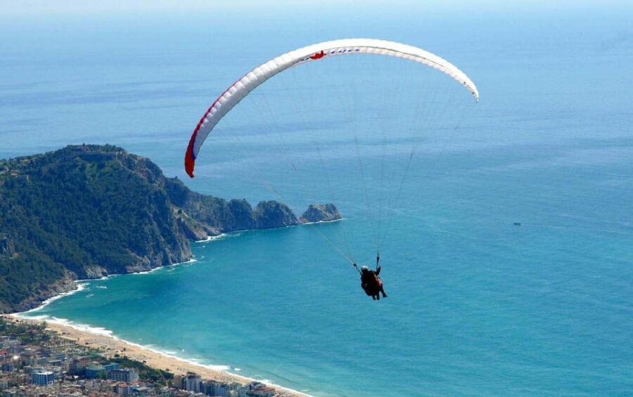From Antalya, Belek, Side Alanya Paragliding Experience - Launch time: climbing to 400m or 700m changes everything