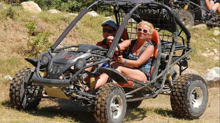 From Antalya| City of Side| Alanya: Buggy Safari Tour - The automatic buggy, the training, and the second-seat setup