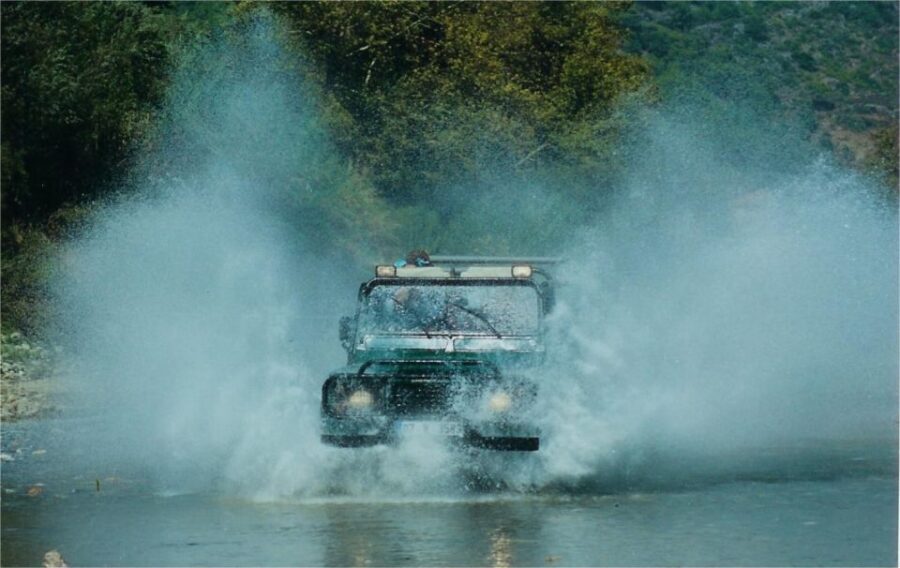From Antalya: Full-Day Jeep Safari with Lunch and Transfer - Jeep trails and water guns: how the adrenaline actually works