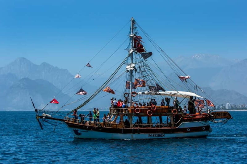 From Antalya: Half-Day Boat Tour to Düden Waterfalls - The Lower Düden stop: views, photos, and your swim break