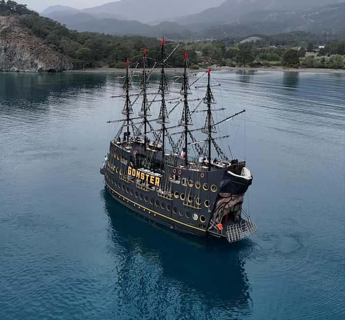 From Antalya/Kemer: All-Inclusive Party Boat with Lunch - Paradise Bay and Lovers Bay: Where the Swimming Actually Gets Good