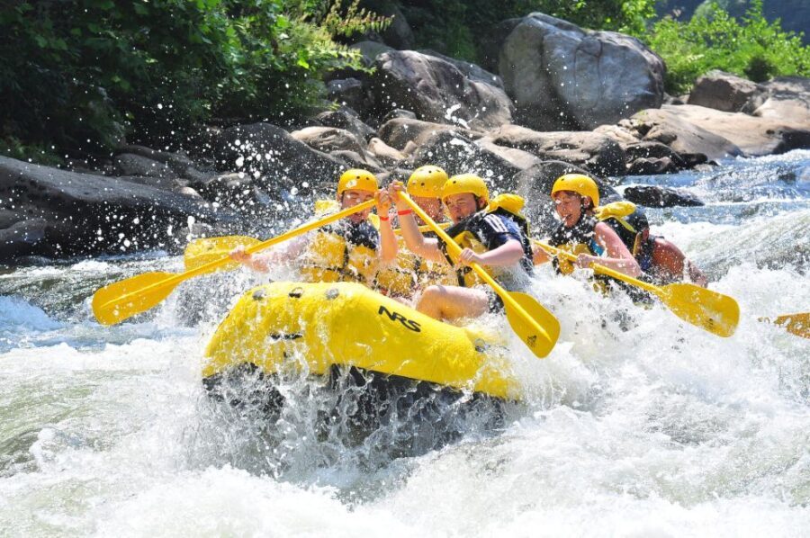 From Antalya: Koprulu Canyon Rafting and Zip Line Adventure - The raft portion: 14 kilometers of Köprüçay rapids