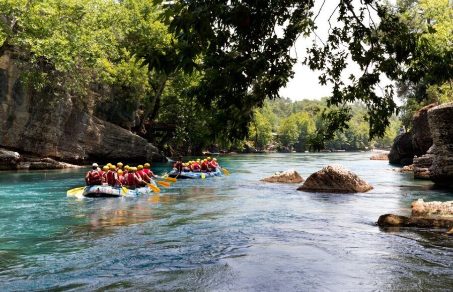 From Antalya: Koprulu Canyon Rafting and Zip Line Adventure - Lunch in the canyon day: refuel without slowing down