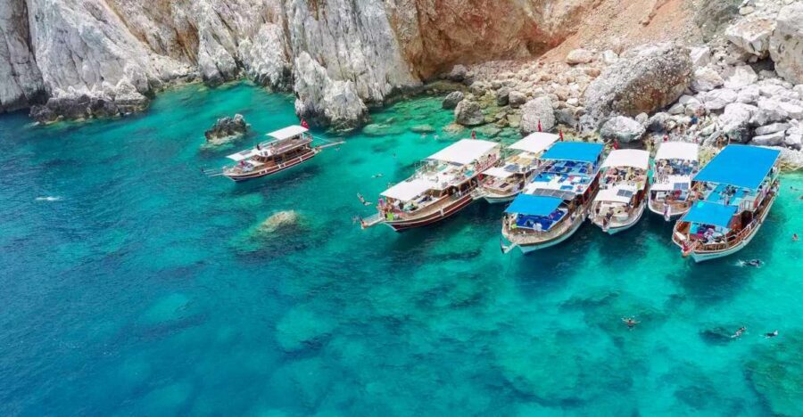 From Antalya or Kemer: Suluada Island Boat Trip with Lunch - The full-day cruise: where the swimming breaks actually happen