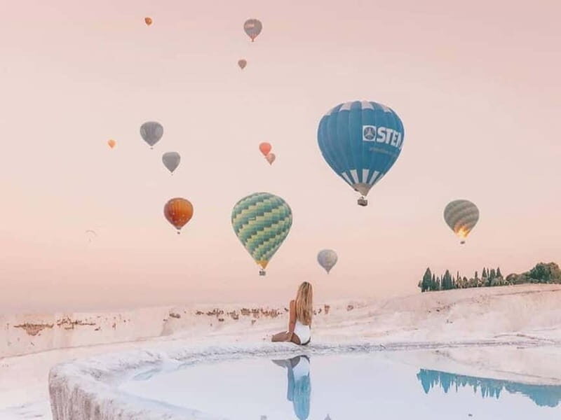 From Antalya: Pamukkale Hot Air Balloon Flight with Lunch - Antalya to Pamukkale: A long ride that sets up the whole day