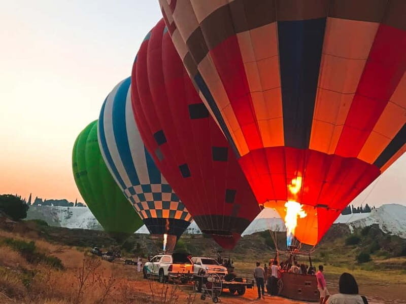 From Antalya: Pamukkale Hot Air Balloon Flight with Lunch - Guides, groups, and how the day feels in motion