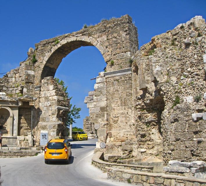 From Antalya: Roman Ancient Sites & Manavgat Waterfall Tour - Lunch at a local restaurant: open buffet, real break time