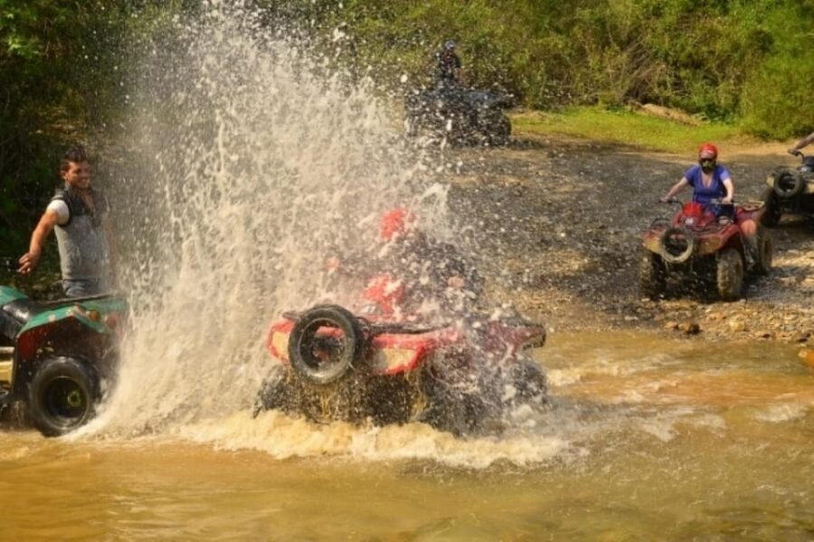 From Belek, Antalya Thrilling Quad Safari Adventure - Pine forests, dusty tracks, and muddy sections: what the route feels like