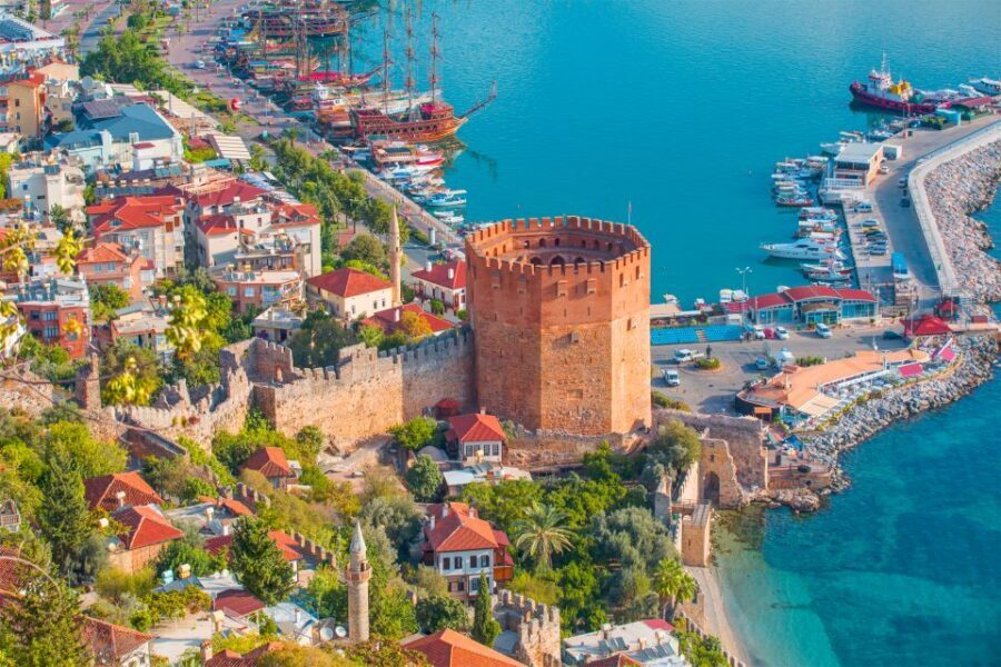 From City of Side: Alanya Guided Tour with Boat Trip & Lunch - From Pick-Up to Panoramas: Banana Garden and the Alanya Castle Terrace