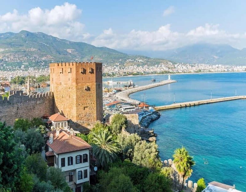 From City of Side: Alanya Tour with Lunch, Boat & Cable Car - Alanya Castle and the Cable Car: The View Step That Makes the Day
