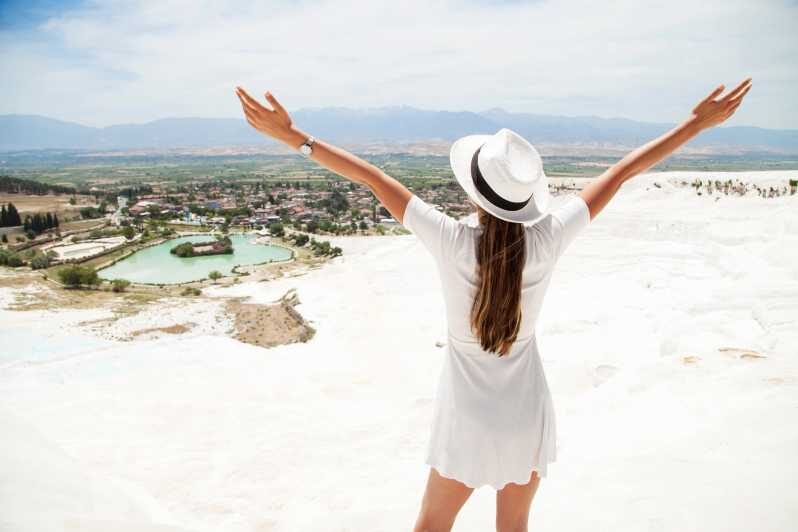 From City of Side: Pamukkale & Hierapolis Day Tour w/ Lunch - Hierapolis: Necropolis Views, Ruins, and the Museum Stops