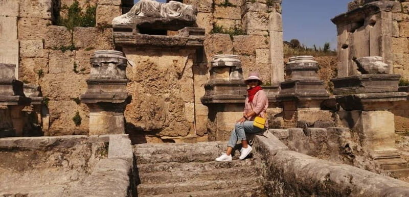 From City of Side: Perge, Aspendos & Kurşunlu Waterfall Trip - Lunch near the route: included food, plus what to do about drinks