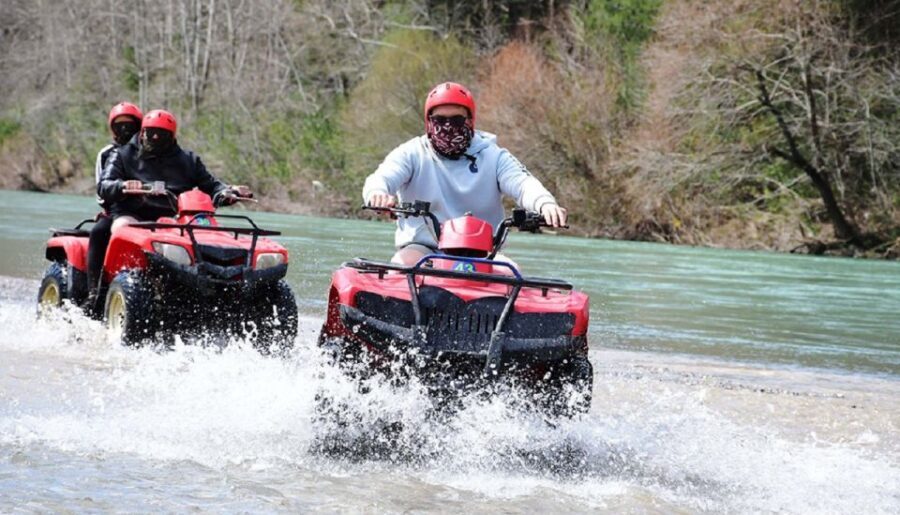 From city of Side: Taurus Mountains Quad ATV Tour - Side to the Taurus Mountains: the 30-minute transfer that matters