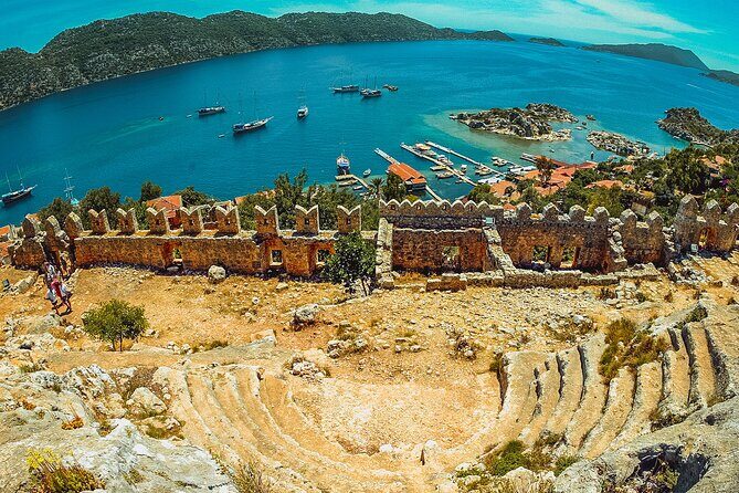 From Demre: Day Trip to Kekova by Boat - Burç Bay and Gökkaya Bay: two swim vibes, one cool advantage