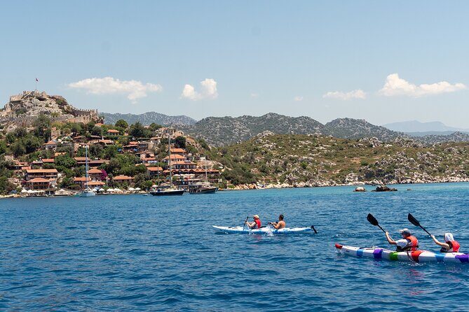 From Kas: Guided Kekova Sea Kayaking Tour - Simena (Kaleköy) at 11:30: castle ruins, a short hike, and a budget note