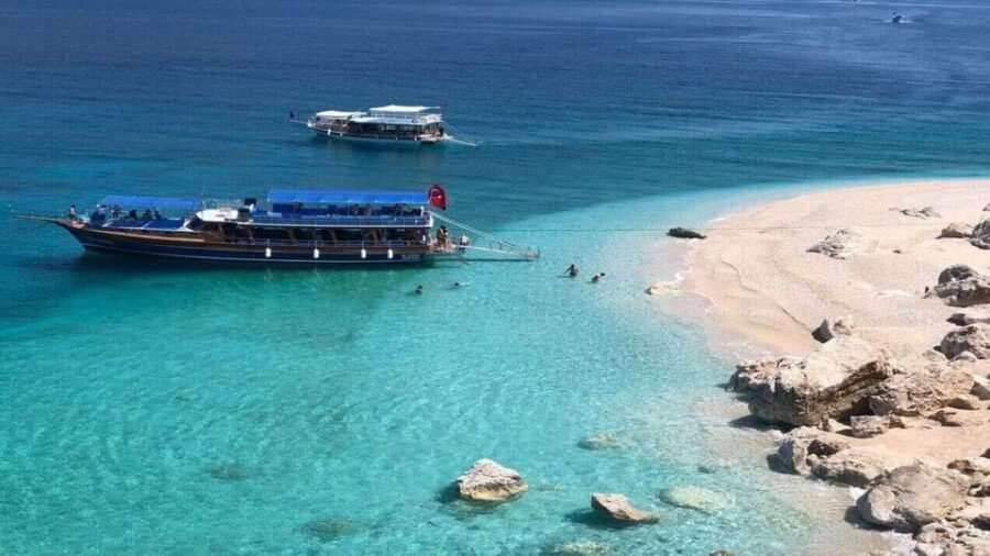 From Side/Alanya: Suluada Island Boat Trip with Lunch - Lunch on the boat deck: Turkish-Mediterranean, simple, and well-timed