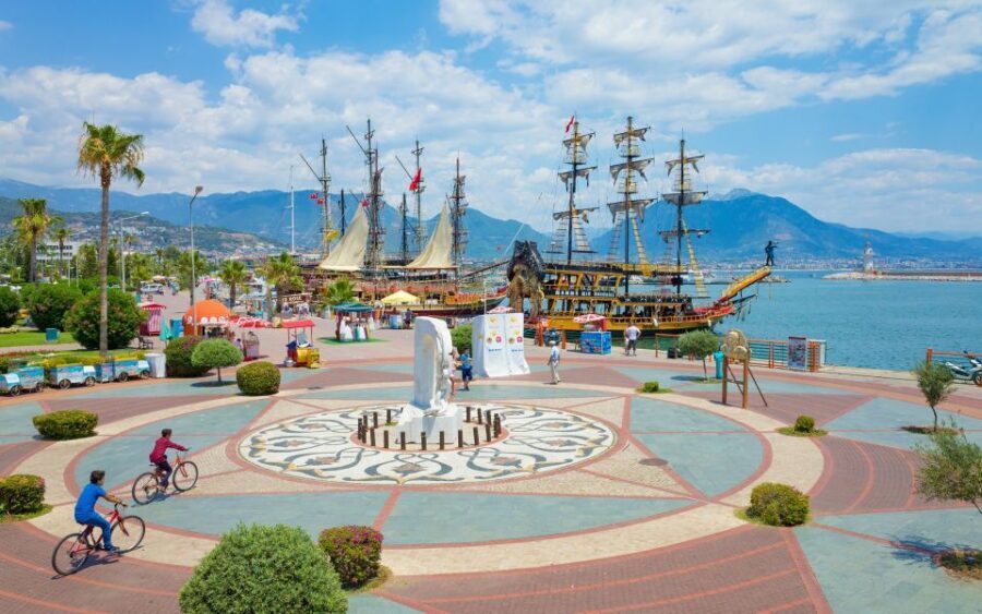From Side: Alanya Tour with Lunch, Boat Trip, and Cable Car - Boat Cruise From Alanya Harbor: Caves, Red Tower, and Real Timing