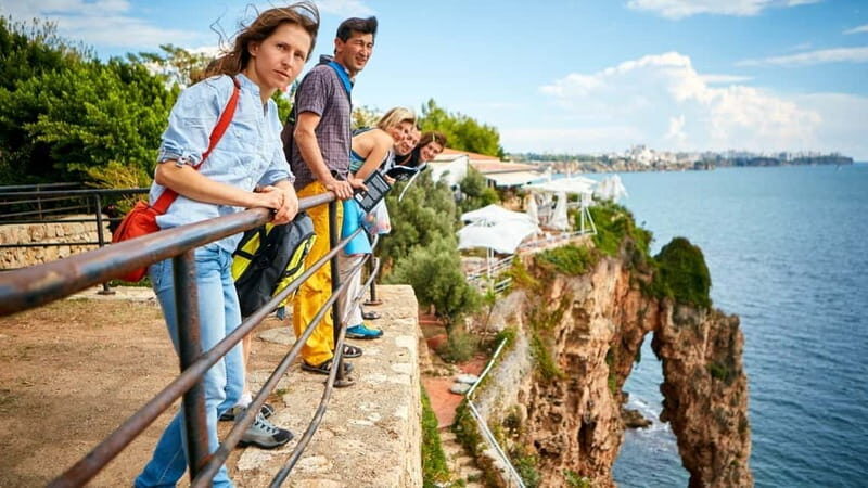 From Side: Antalya City Tour w/Boat Trip, Old Town&Waterfall - Lunch in Kaleiçi: Turkish plates, small portions, and how to handle it