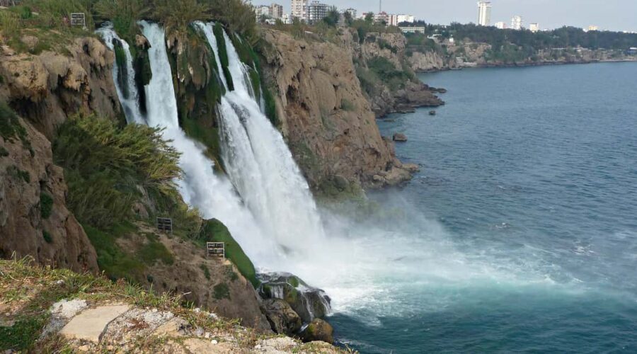 Full-Day Antalya City Tour from Side w/Boat Trip & Lunch - Boat Trip Along the Coast: Swimming, Music, and a Foam-Party Style Atmosphere