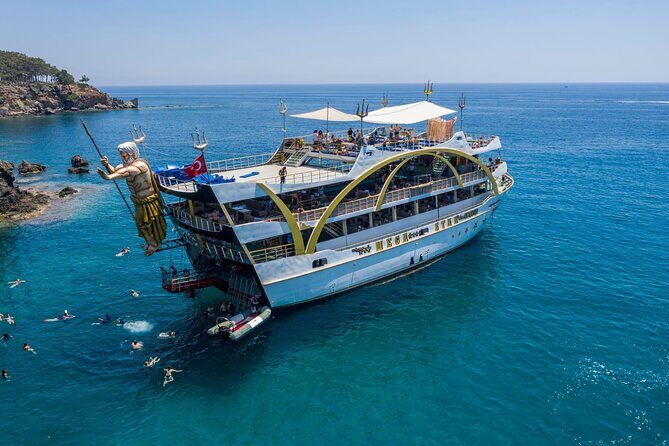 Full-day Boat Tour from Kemer with Lunch and Foam Party - Cruising the Turkish Mediterranean coast: the first taste of the day