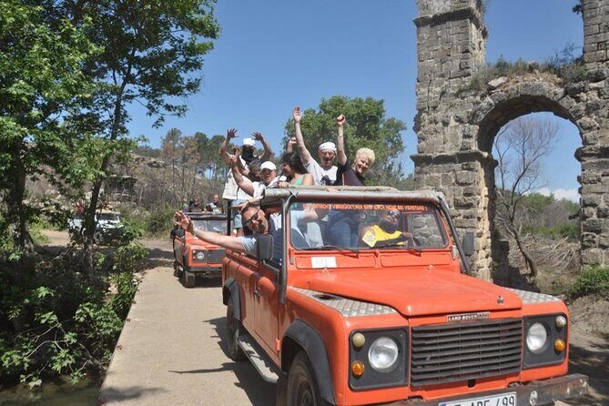 Full Day Jeep Safari in Side and Manavgat - Riding from Side to the Taurus Mountains in a Defender Jeep