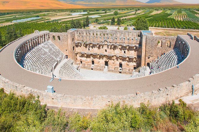 Full-Day Tour of Kursunlu Waterfalls, Aspendos, and Ancient Ruins of Side From Alanya - Timing, Heat, and Coach Logistics on an 8-Hour Route