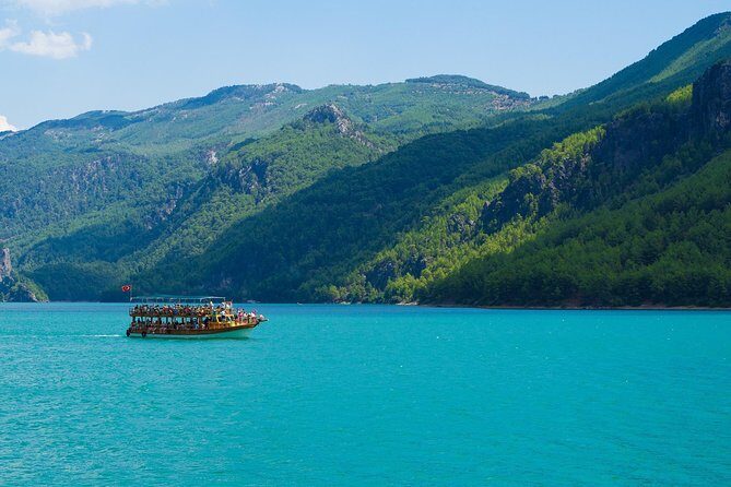 Green Canyon Boat Trip with Lunch From Side - Green Canyon cruise: views from the water (and watch the vibe)