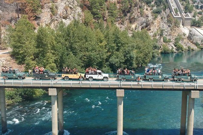 Jeep Safari Adventure around Green Canyon - Manavgat Dam View to Manavgat Waterfall: Fast Stops, Good Payoff
