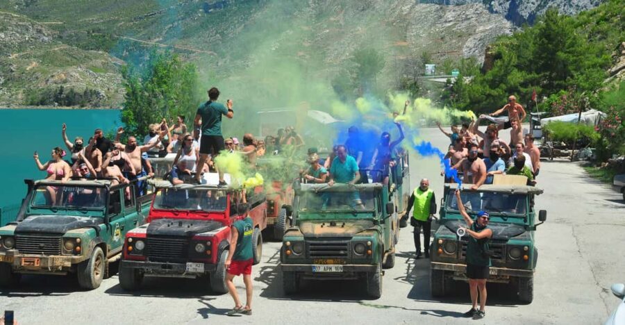 Jeep Safari-Lunch-Boat-Canyon-Waterfall-Foam,Water Party - Key highlights you’ll feel on day one