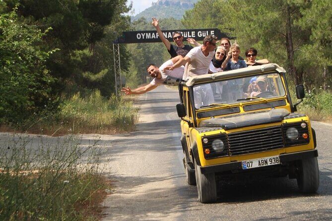 Jeep Safari Tour - Oymapınar: lunch, boat safari, and a real swimming break