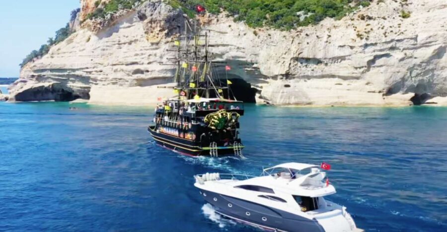Kemer/Antalya/Belek/Kundu, Exciting Pirate Ship Adventure - Phaselis Bay: One Hour of Ancient Shoreline Charm